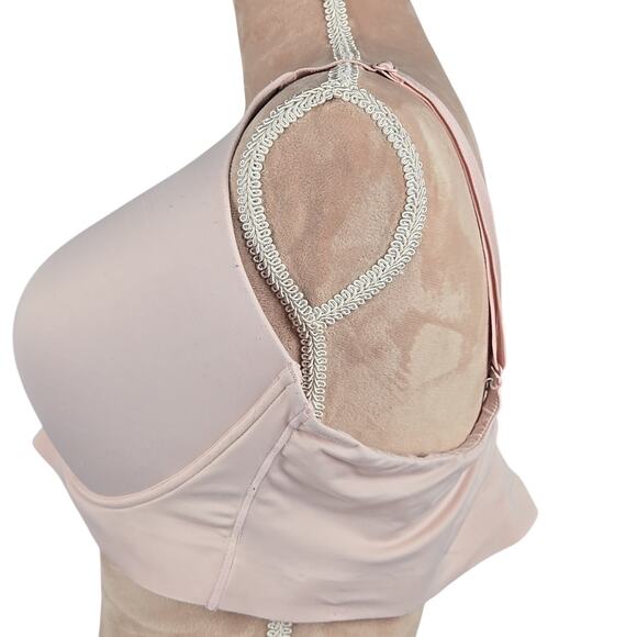 Soma Enbliss Luxe Plunge Bralette Pink Size XXL - Picture 2 of 5